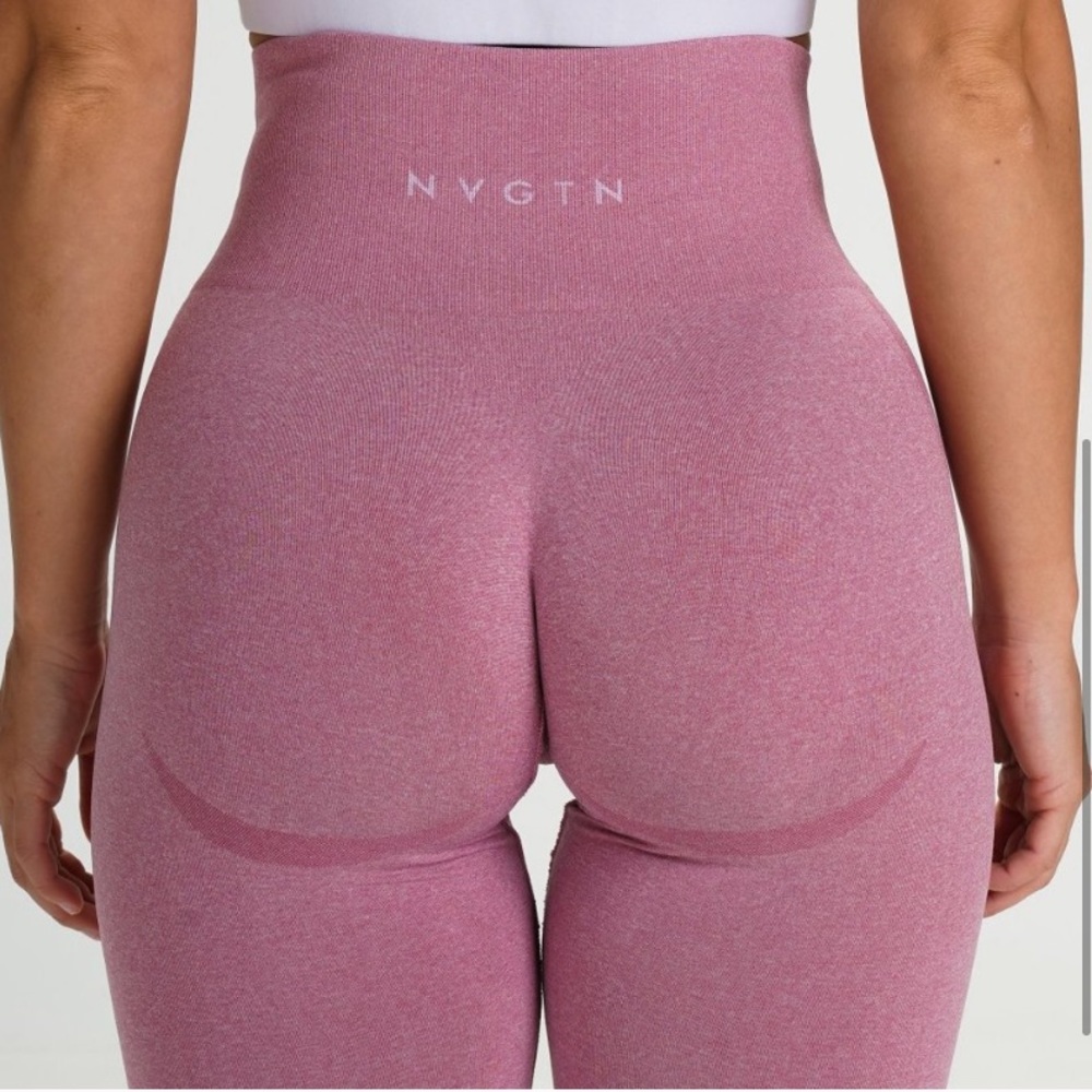 NVGTN pastel pink leggings size medium